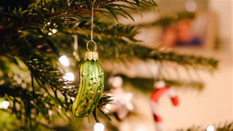 Weihnachtsgurke Über Gurken am Baum und neue Traditionen Food