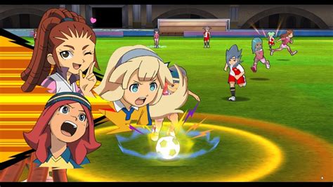 Inazuma Eleven Go Strikers 2013 Custom Inazuma Girls Vs Custom Team Wii