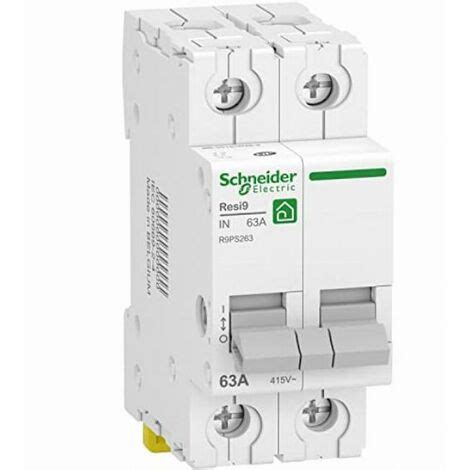 Schneider Electric Resi Interruttore Sezionatore P A R Ps