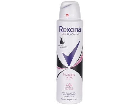 Deodorant Spray Rexona Ml Invisible Pure Mertecom Ro