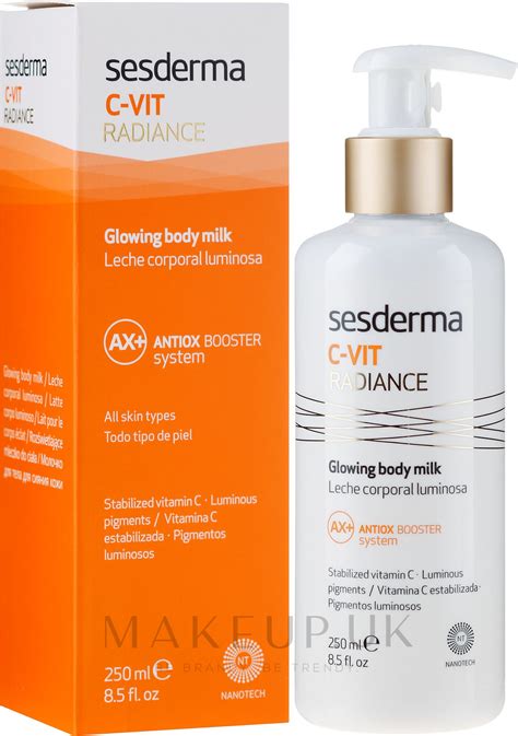 Sesderma C Vit Radiance Glowing Body Milk Skin Glow Body Milk Makeup Uk