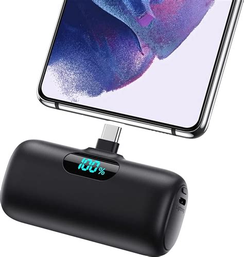 Feob Batterie Externe Usb C Mah W A Charge Rapide Chargeur