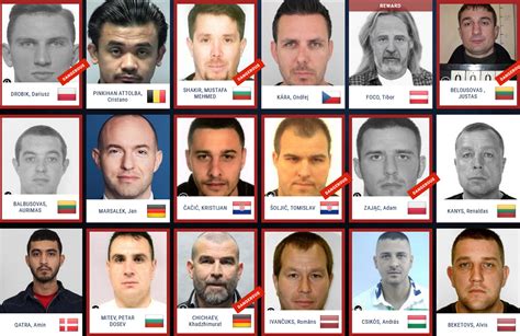 Europol Launches Crackdown On Most Wanted Criminals