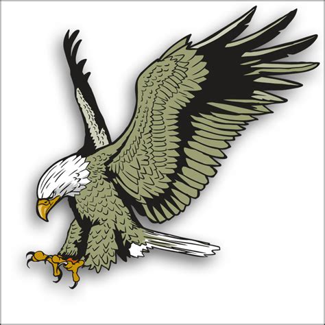 Clip Art Soaring Eagle