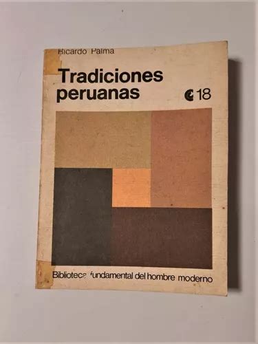 Tradiciones Peruanas Ricardo Palma Mercadolibre