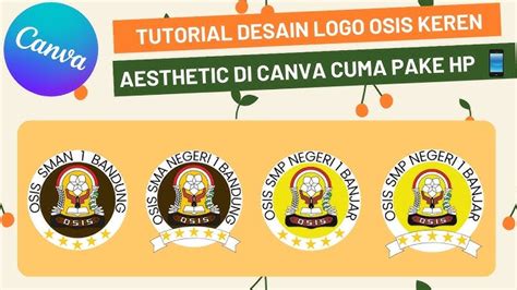 Cara Membuat Desain Id Card Osis Name Tag Keren Di Canva 48 Off