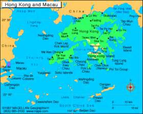 Hong Kong Map Infoplease