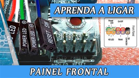 Como ligar o Painel Frontal do PC na placa mãe YouTube