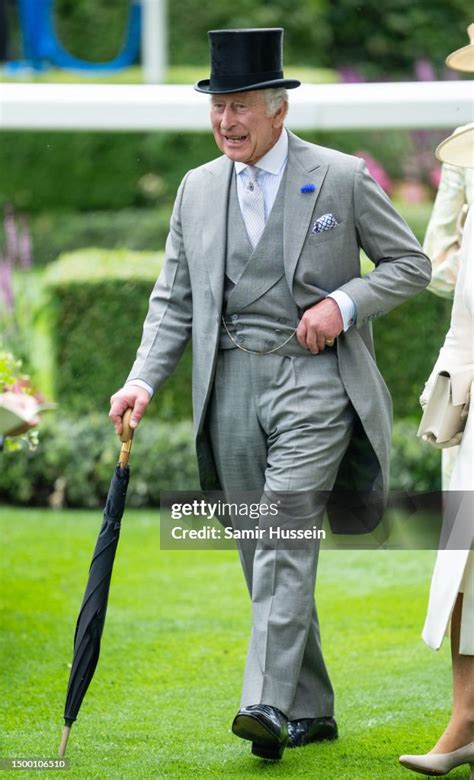 King Charles III attends day one of Royal Ascot 2023 at Ascot... News ...