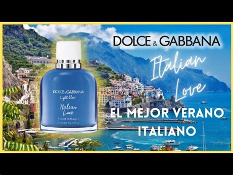 DOLCE GABBANA Light Blue ITALIAN LOVE El Mejor Perfume Moderno De