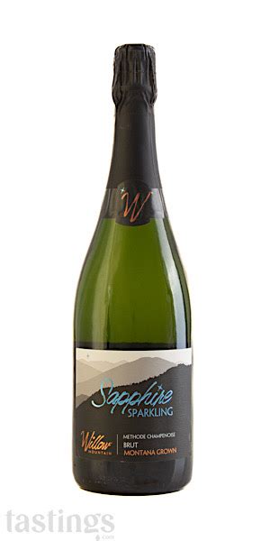 Willow Mountain Winery Nv Sapphire Sparkling Brut Methode Champenoise