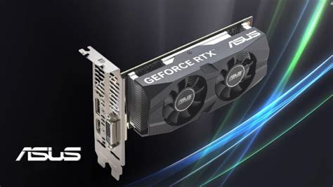 ASUS 推出入門級 GeForce RTX 3050 LP BRK 6GB GDDR6 雙風扇薄型 Low Profile 顯示卡TDP