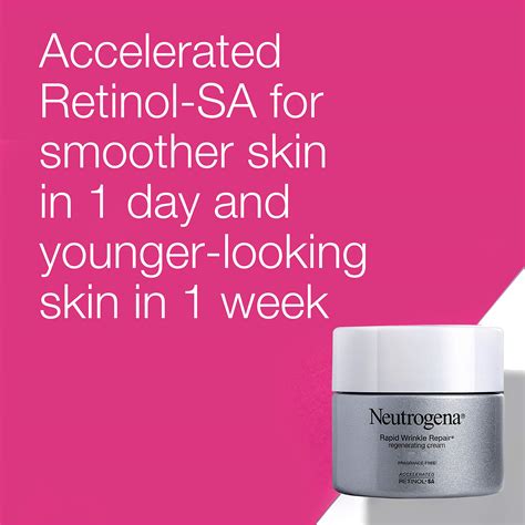 Neutrogena Rapid Wrinkle Repair Retinol Cream Anti Wrinkle Face And Neck