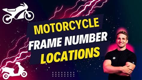 Motorcycle Frame Number Locations Find Your Motorbike Or Scooters Frame