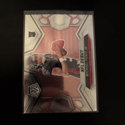 Panini Mosaic Nfl Debut Michael Penix Jr Rc Ebay