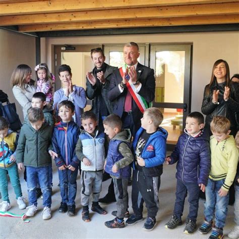 Taglio Del Nastro Per La Nuova Scuola Materna Di San Rocco Video Cronaca