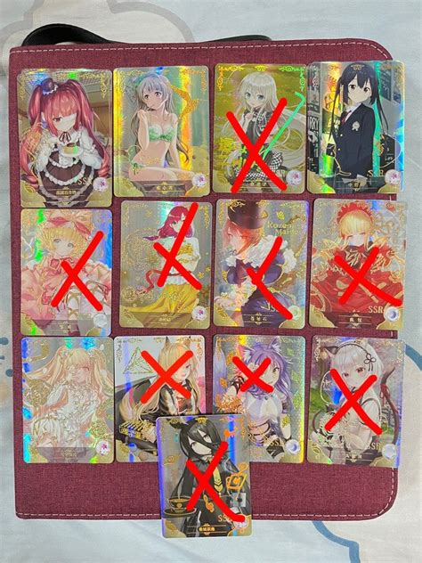 1 Each Goddess Story SSR Waifu Cards Hobbies Toys Toys Games On