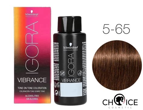 Schwarzkopf Professional IGORA VIBRANCE Краска для волос, 5-65 светлый ...