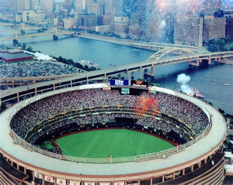 X Photo Three Rivers Stadium Home Of The Pirates Steelers Etsy