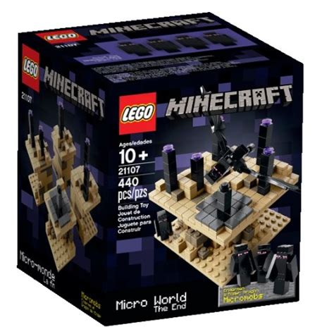 Enjoy the Thrill of Building with LEGO Minecraft The End Battle Set!