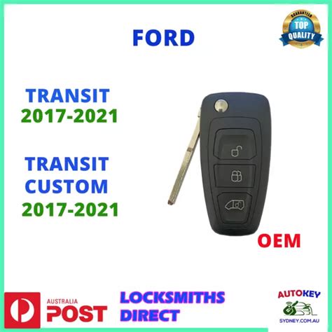 FORD TRANSIT TRANSIT Custom Remote Key 2017 2018 2019 2020 2021 2022