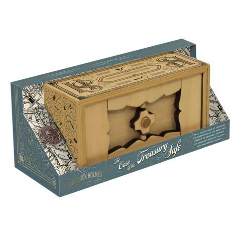 Mind Games - Sherlock Holmes Treasury Safe Puzzle Box