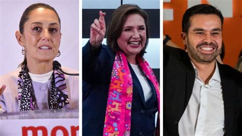 ¿quiénes Son Los Candidatos A La Presidencia De México En Las