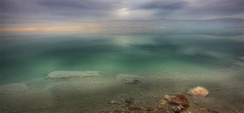 Floating in the Natural Waters of the Dead Sea in Eilat