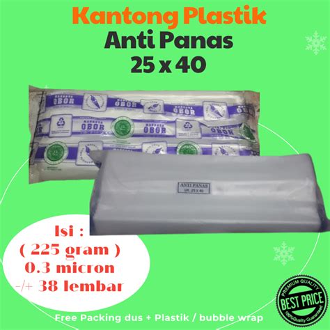 Jual Kantong Plastik Anti Panas Tahan Panas Merk Mahkota Obor X