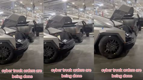 Leaked Video Shows Tesla Cybertruck S Small Frunk