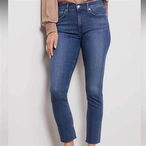 Agolde Jeans Nwt Sophie High Rise Skinny Crop In Claremont Size 32