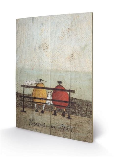 Sam Toft Bums On Seat Wooden Art Sold At Ukposters