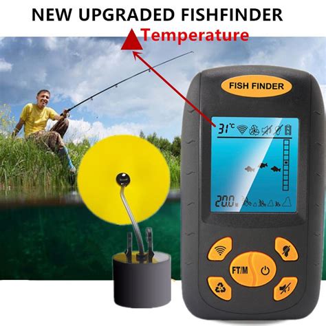 Jual Fish Finder Alat Pelacak Ikan Sonar Wireless Akurat Portable Sonar