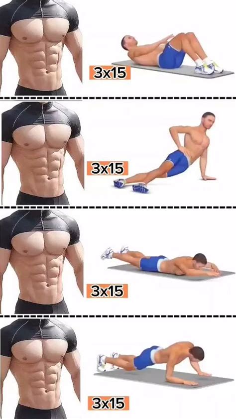 Perfect Abs & Sixpack workout at Home #Cardio #muscles #sixpack #abs ...