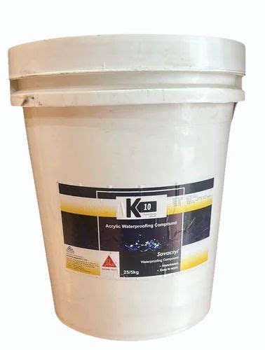 Davco K10 Sovacryl Waterproofing Chemicals 99 Packaging Size 25 Kg