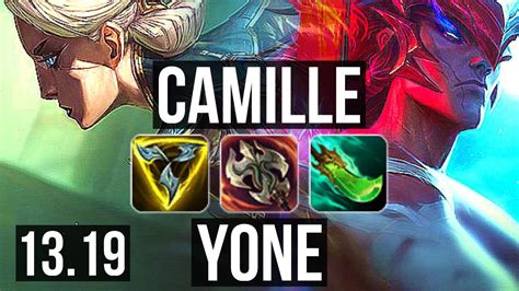 Camille Vs Yone Top 10 Solo Kills 14 2 1 Godlike 400 Games