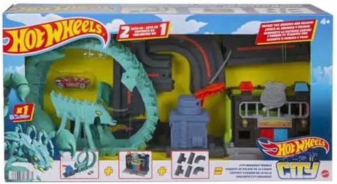 Hot Wheels City Breakout Bundle 164 Track Set Mattel Toys ToyWiz