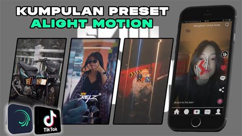 Kumpulan Preset Base Alight Motion Terbaru Jedag Jedug Trend Tik