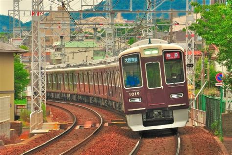 阪急電鉄 阪急1000系電車2代 1019 岡本駅 兵庫県 鉄道フォト・写真 By 丹波篠山さん レイルラボraillab