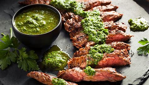 Salsa Verde Skirt Steak Recipe Masterbuilt