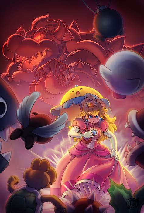 Super Princess Peach Ds Art By Estivador On Deviantart