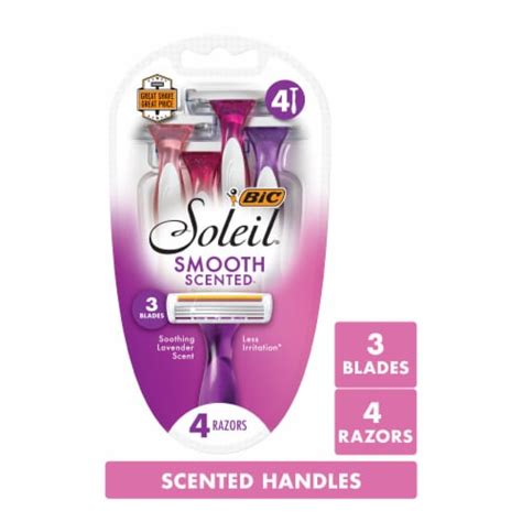 BIC® Soleil® Twilight Disposable Razors, 4 pk - Food 4 Less