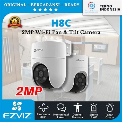 Promo EZVIZ H8C 2MP Pan Tilt WiFi IP Camera 360 2 Way Audio Rotate