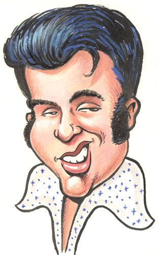 Interesting Elvis Presley Cartoon Drawing Elvis Presley Cartoon