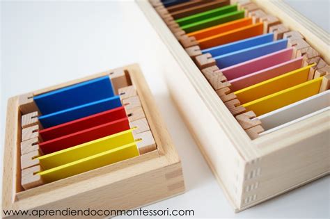 Los Colores Al Estilo Montessori Ideas Actividades Materiales Imprimibles Gratis Para Llevar