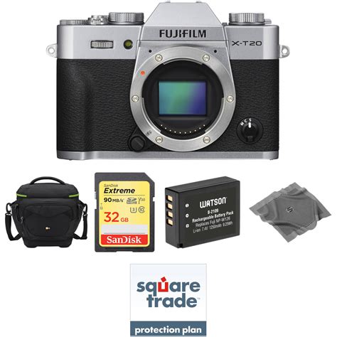 Fujifilm X T Mirrorless Digital Camera Body With Deluxe Kit