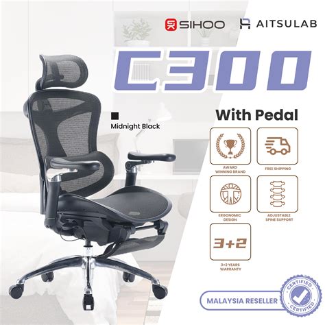 Sihoo Doro C Ergonomic Chair Years Official Warranty Office Chair