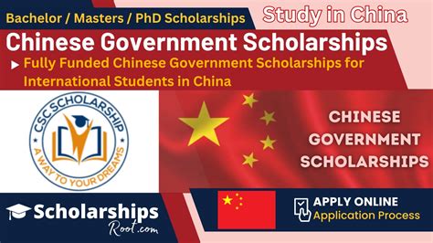 Fully Funded Chinese Government Scholarships 2024 In China CSC