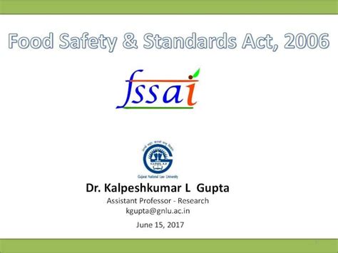 Pdf Food Safety Standard Act Dokumen Tips