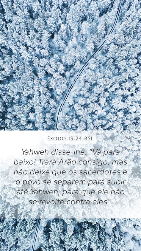 Êxodo 19 24 BSL Mobile Phone Wallpaper Yahweh disse lhe Vá para